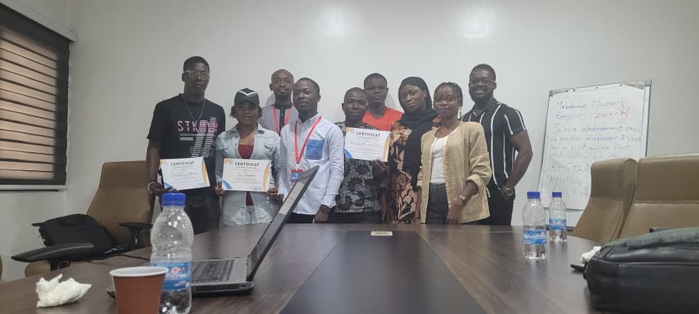 Cérémonie de remise des attestations